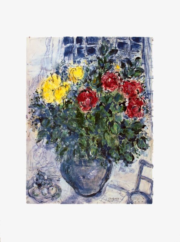 Marc Chagall, ‘Vase De Fleurs’, 2000, Posters, Offset Lithograph, ArtWise