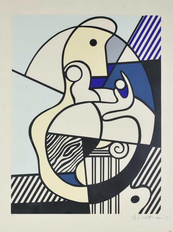 Roy Lichtenstein, ‘Composizione’, 1975, Print, Lithography, Itineris
