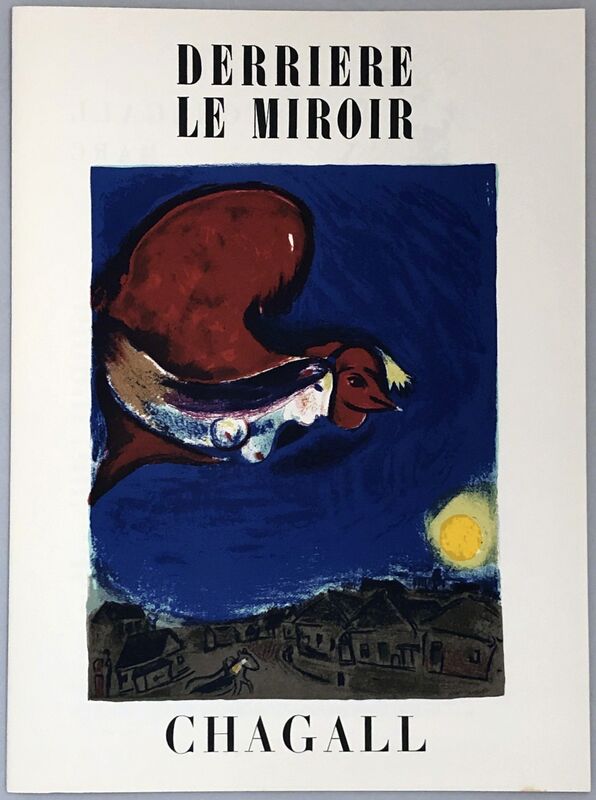 Marc Chagall, ‘Marc Chagall lithograph Derrière le miroir 1950 ’, 1950, Print, Lithograph in colors, Lot 180