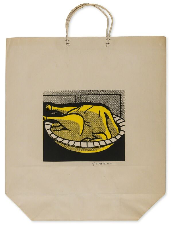 Roy Lichtenstein, ‘Turkey Shopping Bag (Corlett App.4)’, 1964, Print, Screenprint in colours, Forum Auctions