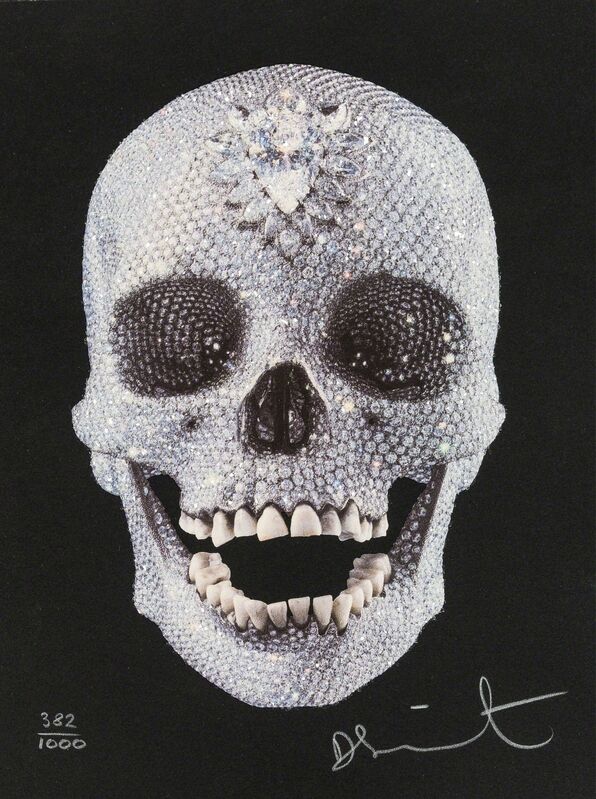 Damien Hirst, ‘For the Love of God’, 2009, Print, Screenprint in colours with diamond dust, Forum Auctions
