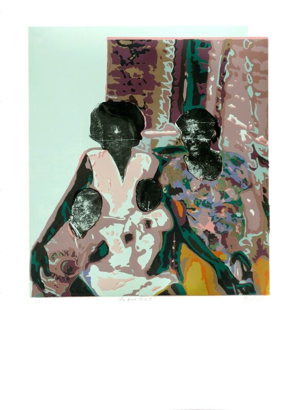 Tyanna J. Buie, ‘The Front Porch II’, 2018, Print, Screen-print, Simone DeSousa Gallery