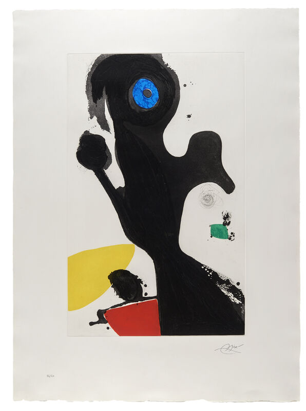 Joan Miró, ‘Le Gardien de Phare’, 1981, Print, Aquatint and carborundum, Galerie Raphael