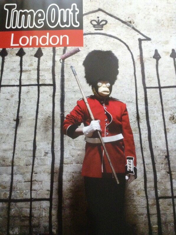 Banksy, ‘BANKSY- TIME OUT LONDON "ROYAL GUARD"’, 2010, Print, Lithograph/ poster, Arts Limited