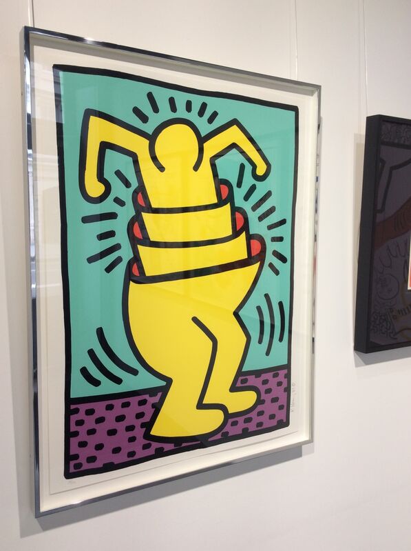Keith Haring, ‘Untitled (Concentric or Cup Man)’, 1989, Print, Screenprint in colours on wove paper, Joseph Fine Art LONDON