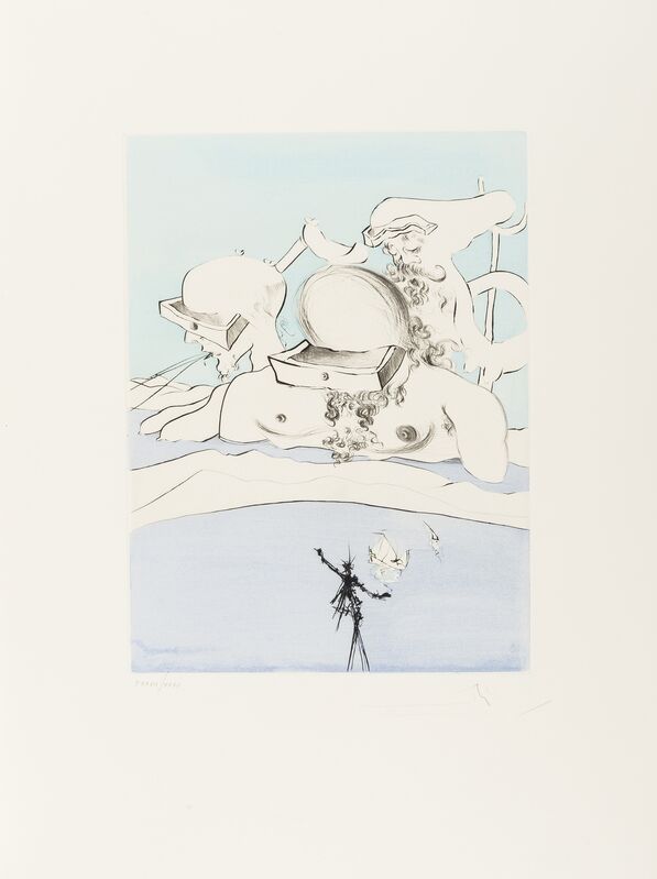 Salvador Dalí, ‘After 50 years of Surrealism (Field 74-8A-L; M&L 665-676d)’, 1974, Print, The rare portfolio, Forum Auctions
