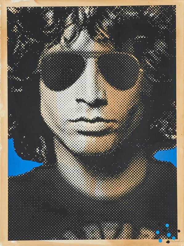 Mr. Brainwash, ‘Jim Morrison’, 2007, Print, Screenprint in colors, Rago/Wright/LAMA