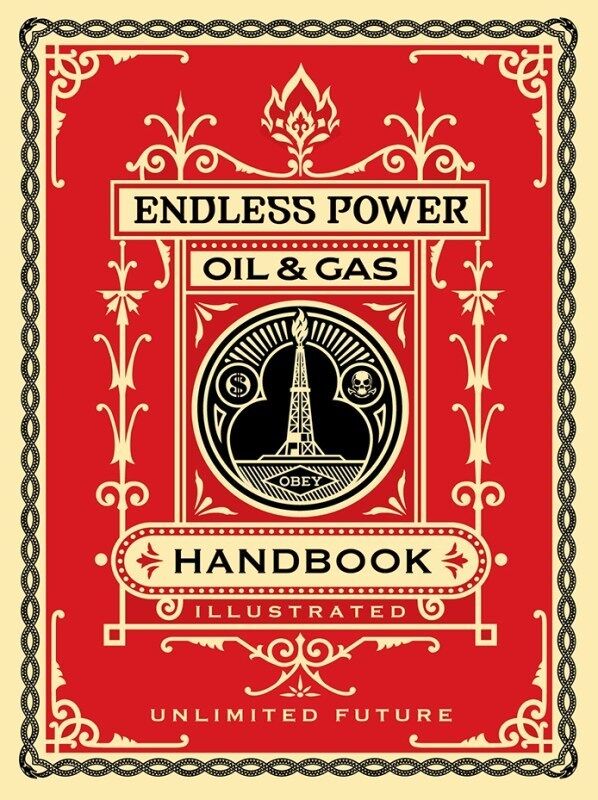 Shepard Fairey, ‘Endless Power Handbook’, 2015, Print, Screen print, Dope! Gallery