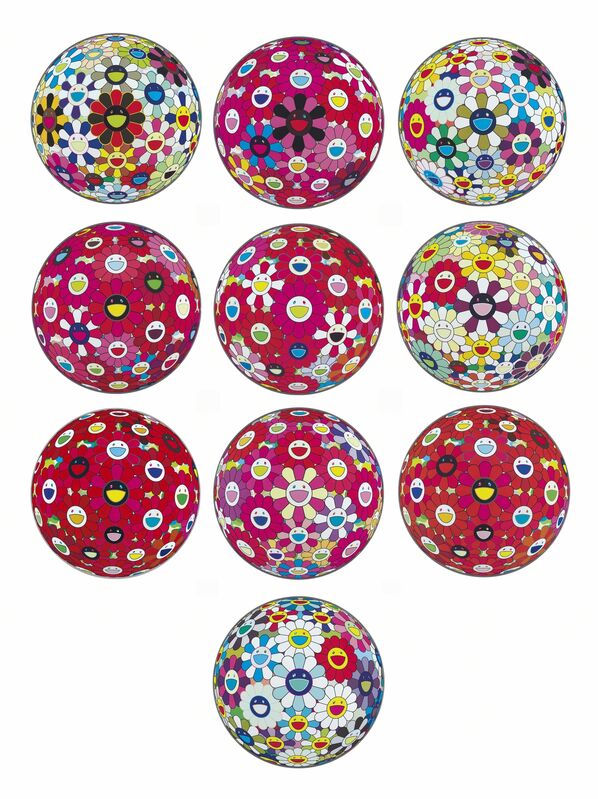 Takashi Murakami, ‘Ten Prints by the Artist’, 2013-14, Print, Ten offset lithographs in colors, on wove paper, Christie's