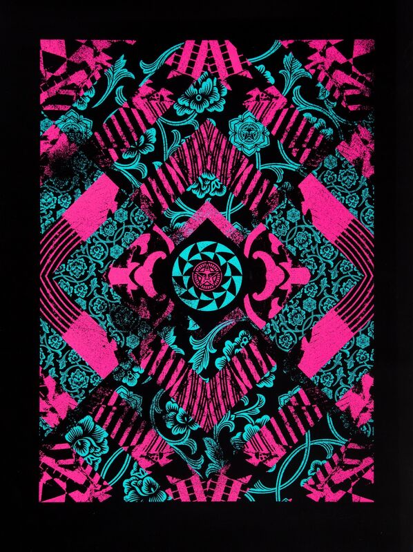 Shepard Fairey, ‘Chaos’, 2016, Print, Screenprint in colors on cotton rag paper, Heritage Auctions