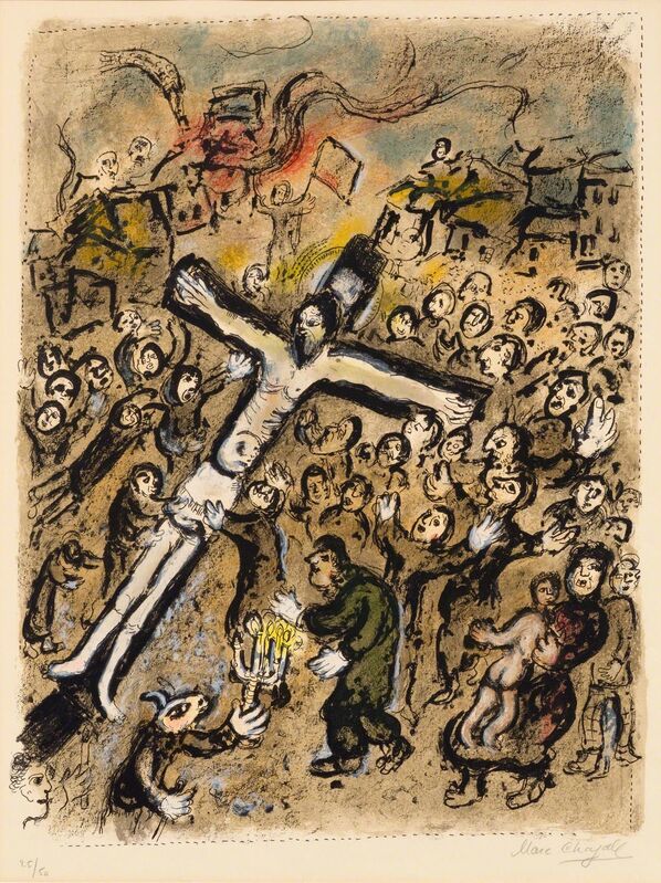 Marc Chagall, ‘Le Martyr’, 1970, Print, Colour lithograph, Koller Auctions