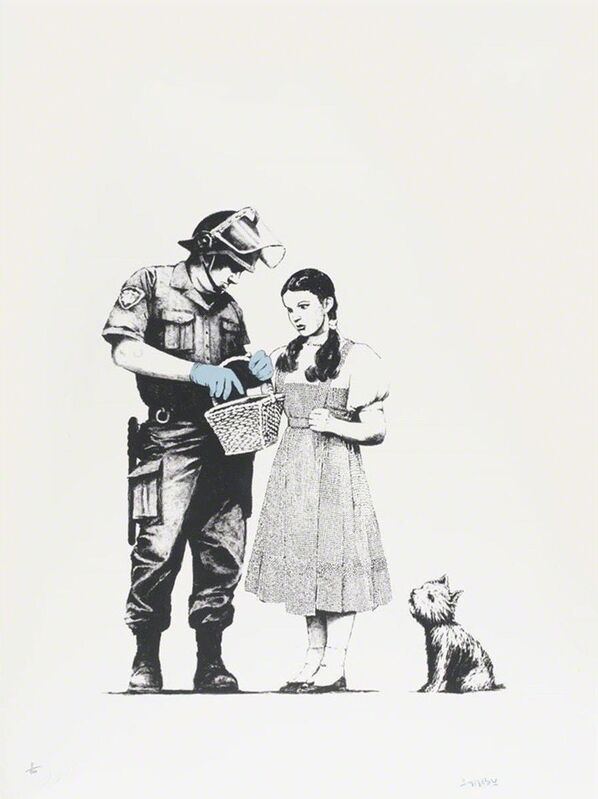 Banksy, ‘Stop and Search’, 2007, Print, Screen print, Joseph Fine Art LONDON