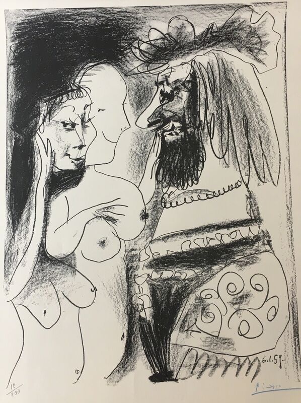 Pablo Picasso, ‘Le Vieux Roi’, 1959, Print, Lithograph, Galerie AM PARK