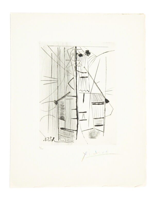 Pablo Picasso, ‘Les Menines et la Vie (Bloch 857)’, 1958, Print, Engraving with drypoint and roulette on Arches paper, Forum Auctions