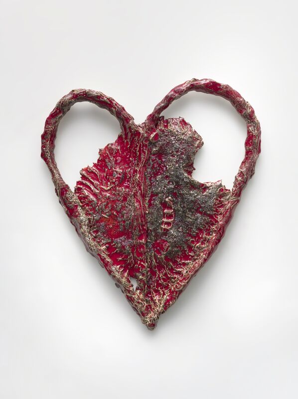 Sterling Ruby, ‘Heart ’, 2018, Design/Decorative Art, Ceramic, Pierre Marie Giraud