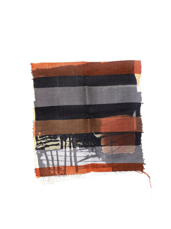 Marie Hazard, ‘méthane’, 2020, Textile Arts, Hand woven in paper, polyester, linen, digital print, OV Project