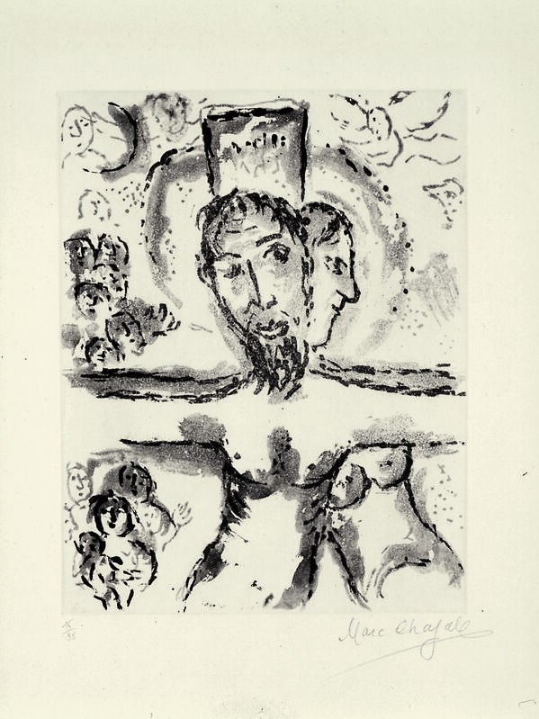 Marc Chagall, ‘Crucifixion’, 1967, Print, Original aquatint, Galerie Fetzer