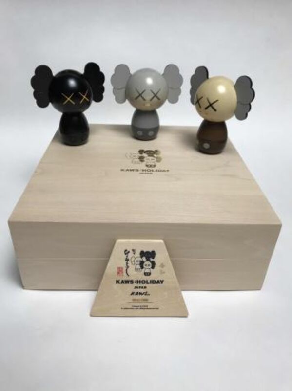 KAWS, ‘Kokeshi Doll Set’, 2019, Sculpture, Wood, New Union Gallery