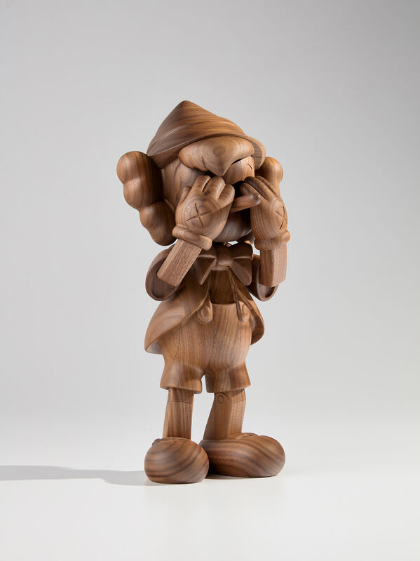 KAWS, ‘Pinocchio’, 2017, Sculpture, Wood, Phillips