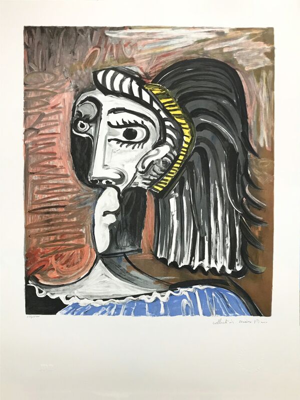 Pablo Picasso, ‘TETE DE FEMME’, 1979 -1982, Reproduction, LITHOGRAPH ON ARCHES PAPER, Gallery Art