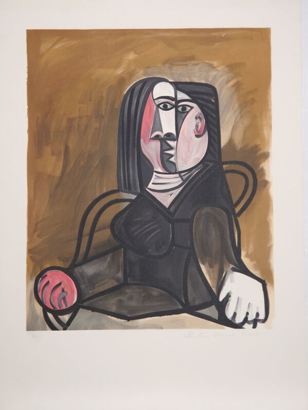 Pablo Picasso, ‘Femme Assise dans un Fauteuil, 1943’, 1979-1982, Print, Lithograph on Arches paper, RoGallery