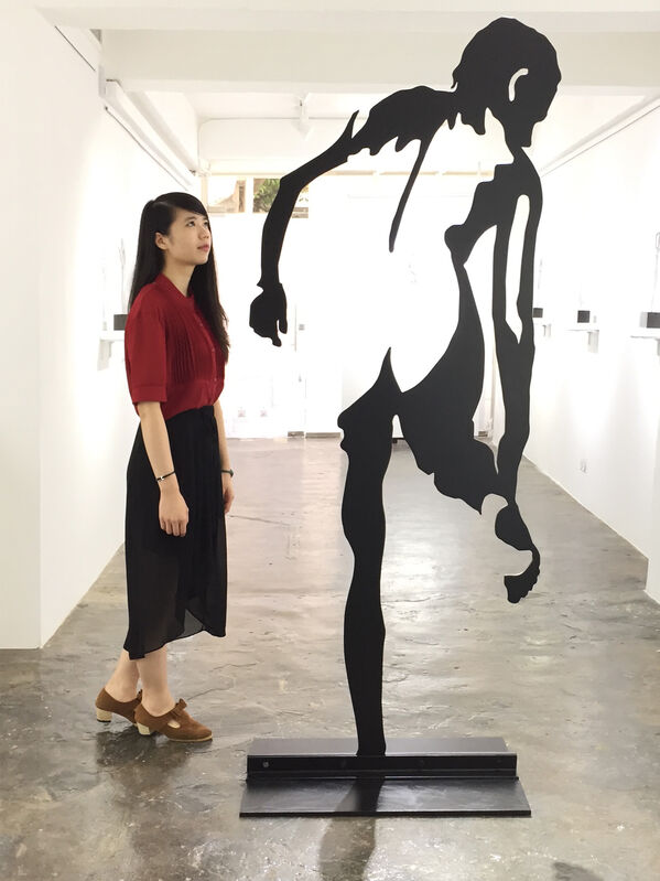 Jonathan Thomson, ‘Shadow 11 Sculpture Hong Kong’, 2015-2020, Sculpture, Powdercoated Steel, Karin Weber Gallery
