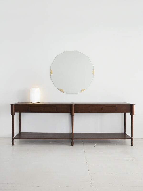 Egg Collective, ‘Haynes Mirror - Round’, Contemporary, Design/Decorative Art, Brass, Mirrored Glass, Egg Collective