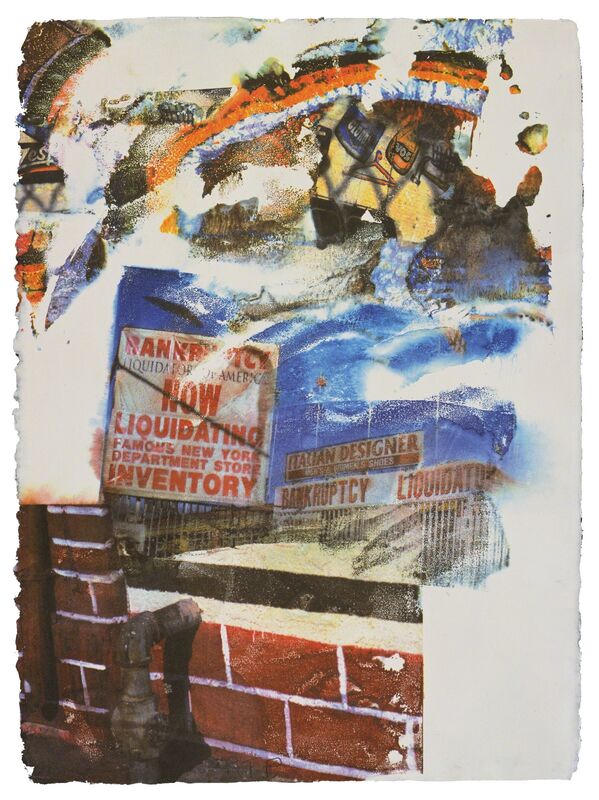 Robert Rauschenberg, ‘L.A. Uncovered #6’, 1998, Print, 11 color screenprint, Gemini G.E.L.