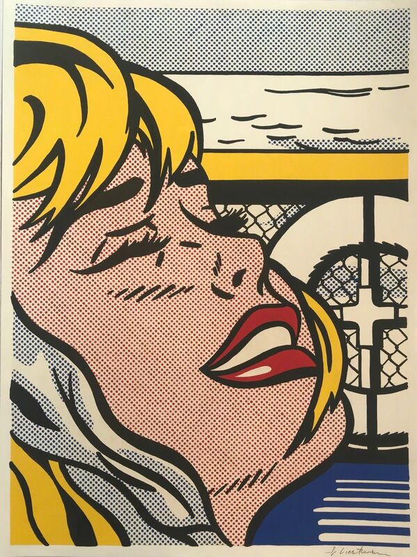 Roy Lichtenstein, ‘Shipboard Girl  ’, 1965, Print, Offset Lithograph on White Wove Paper, Fine Art Mia