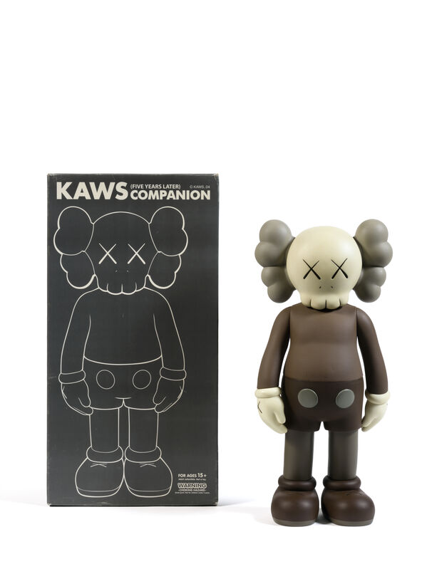 KAWS, ‘Five Years Later Companion (Marron)’, 2004, Sculpture, Painted cast vinyl, DIGARD AUCTION