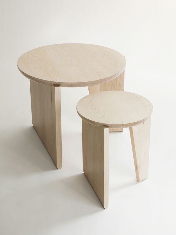 Egg Collective, ‘Wu Side Table / Stool’, Contemporary, Design/Decorative Art, Wood, Egg Collective