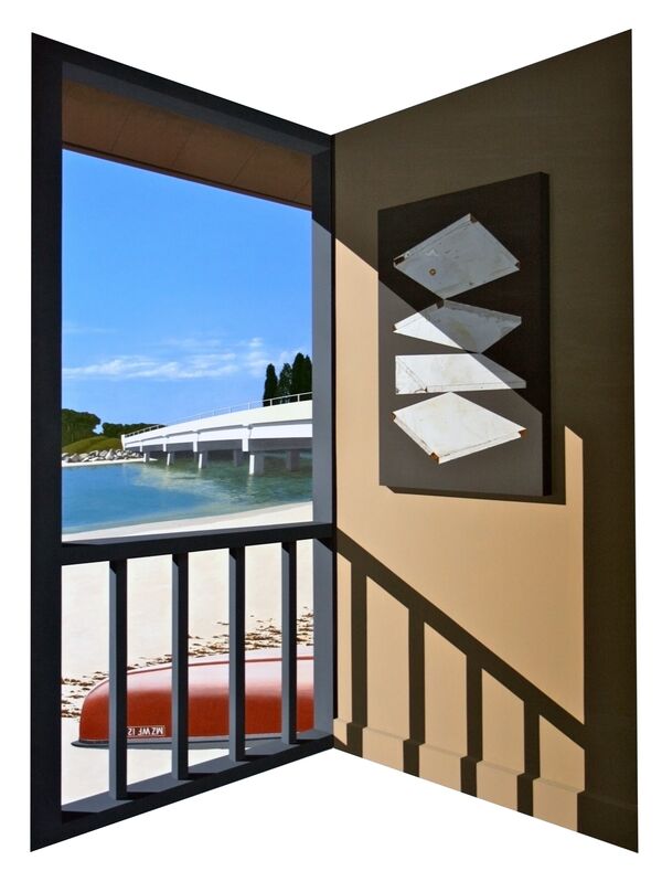 Warner Friedman, ‘The Bridge’, 2012, Painting, Acrylic on canvas, Bernay Fine Art