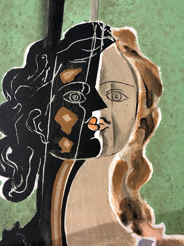 Georges Braque, ‘Figure fragments’, 1939, Print, Original lithograph on paper, Samhart Gallery