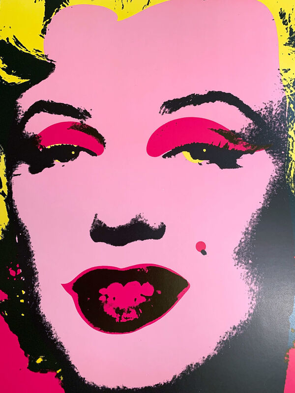 Andy Warhol, ‘Andy Warhol Marilyn 1967 London, Tate Gallery Poster, Gallery Poster ’, 1987, Posters, Original licensed Museum Exhibition Poster, printed in 1987 in Italy, David Lawrence Gallery