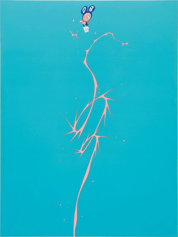 Takashi Murakami, ‘DOB Splash (walkman)’, 1999, Painting, Acrylic on canvas on board, Phillips
