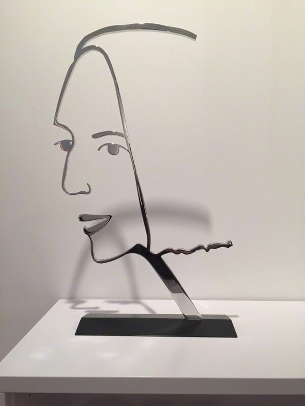 Alex Katz, ‘Ada 2 (Outline)’, 2019, Sculpture, Aluminum on Bronze Stand, Galerie Schimming