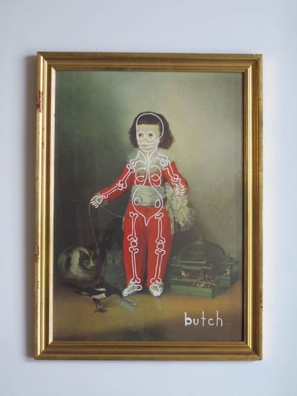 Butch Anthony, ‘Child’, ca. 2013, Mixed Media, Mixed Media on Vintage Photograph, The Garage Amsterdam