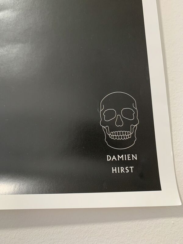 Damien Hirst, ‘DAMIEN HIRST "FOR THE LOVE OF GOD: THE DIAMOND SKULL" BEYOND BELIEF SKULL DRAWINGF ’, 2007, Posters, Poster on paper, Arts Limited