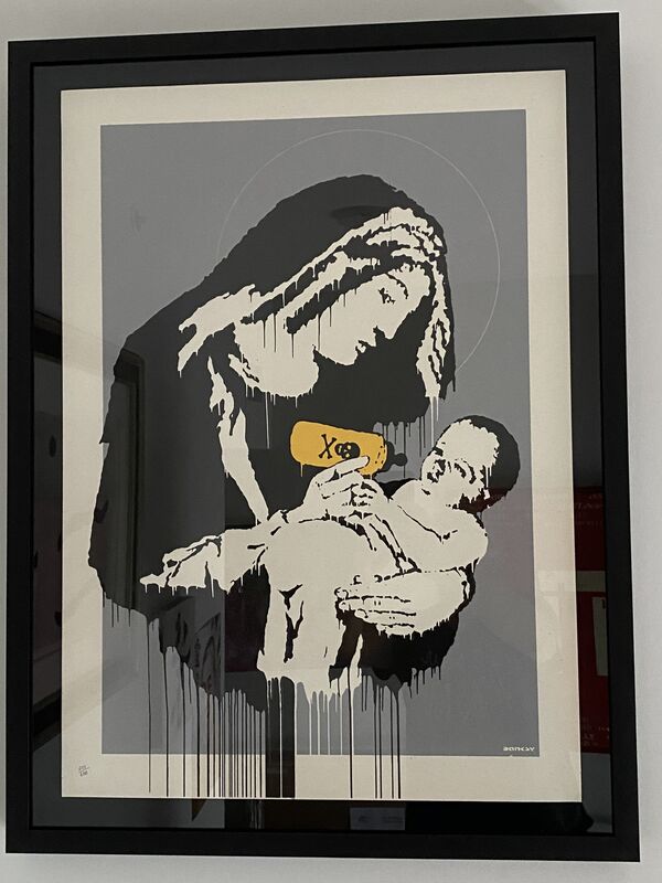 Banksy, ‘Toxic Mary’, 2003, Print, Screenprint in colors on wove paper, MoonStar Fine Arts Advisors