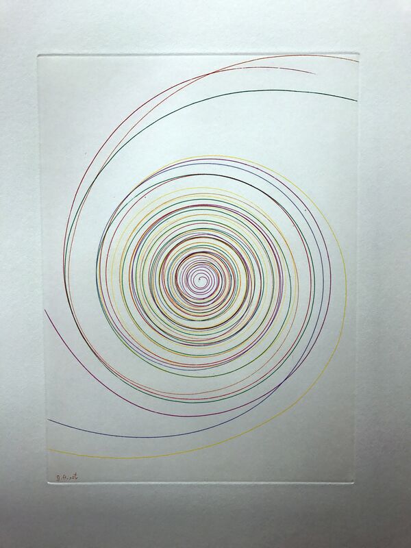 Damien Hirst, ‘Billy Mill roundabout’, 2002, Print, Etching on 350gsm Hahnmuhle paper, DTR Modern Galleries