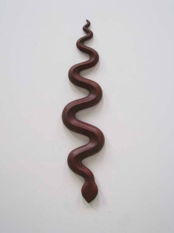 Mark Calderon, ‘Untitled (snake 1)’, 2009, Sculpture, Cast bronze with patina, Nancy Hoffman Gallery
