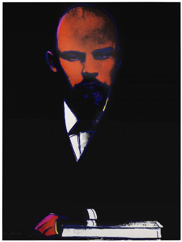 Andy Warhol, ‘Lenin (Black) (FS II.402)’, 1987, Print, Screenprint on Arches 88 Paper, Revolver Gallery