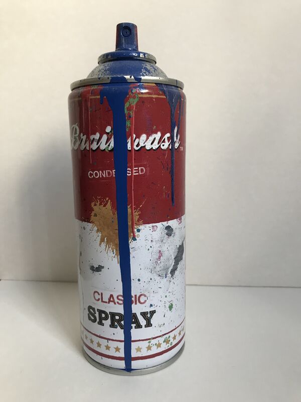 Mr. Brainwash, ‘Spray can, blue’, Other, Spray can heightened with blue painting, DIGARD AUCTION