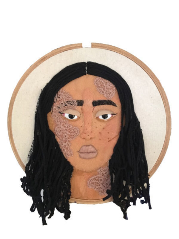 Sarah Naqvi, ‘Untitled’, 2017, Textile Arts, Embroidery on hoop, Akinci