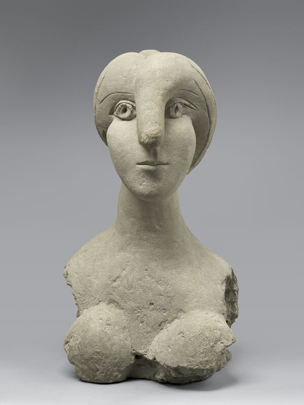Pablo Picasso, ‘Bust of a Woman’, 1931, Sculpture, Cement, Tate