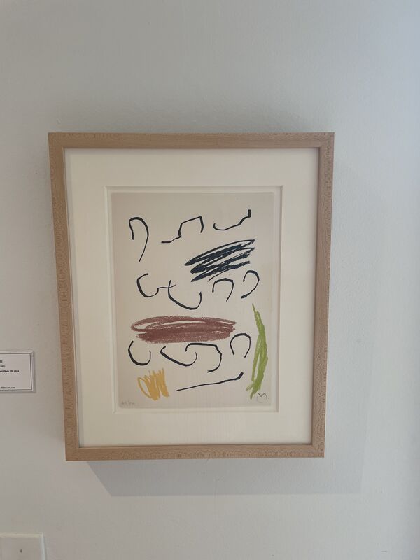 Joan Miró, ‘Obra Inedita Recent (plate VII)’, 1964, Print, Lithograph, F.L. Braswell Fine Art