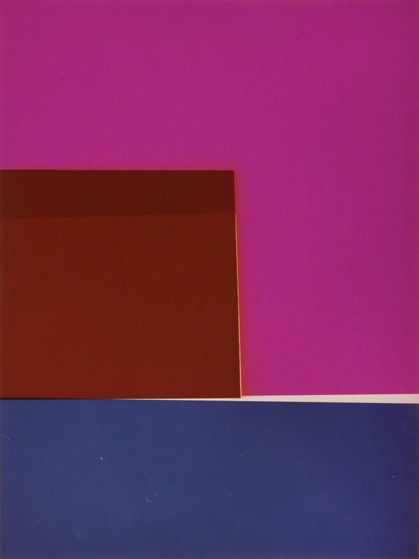 Hanno Otten, ‘Colorblock no. 1992/15’, 1992, Photography, Unique photogram, PRISKA PASQUER