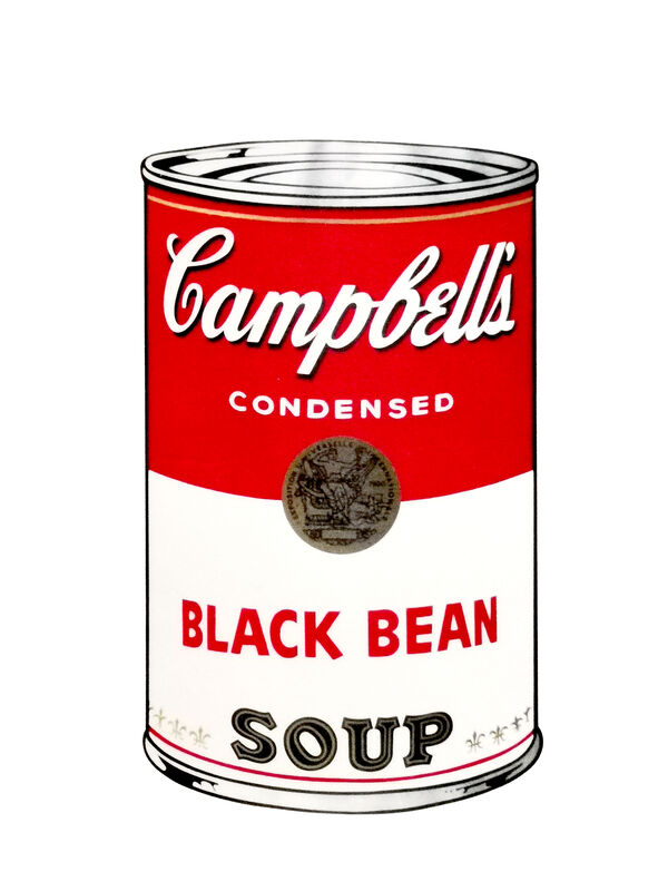 Andy Warhol, ‘Black Bean Soup’, 1970, Print, Colour serigraphs on vellum, NextStreet Gallery