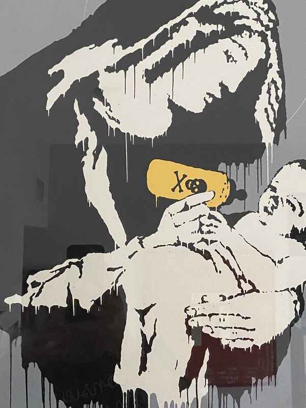 Banksy, ‘Toxic Mary’, 2003, Print, Screenprint in colors on wove paper, MoonStar Fine Arts Advisors