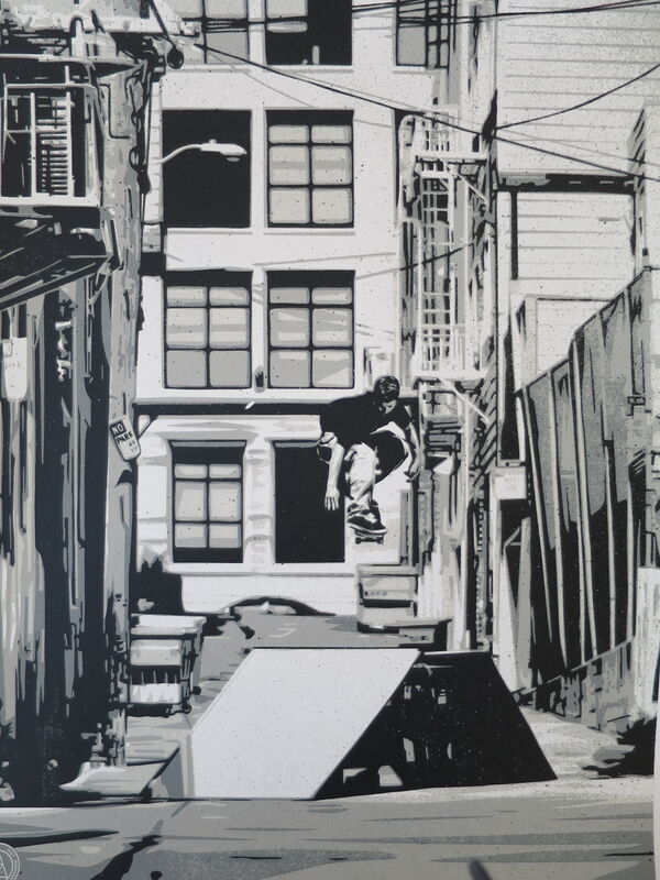 Shepard Fairey, ‘OBEY X HUF SAN FRANCISCO ’93’, 2016, Print, Serigraphie, Gallery 55 TLV